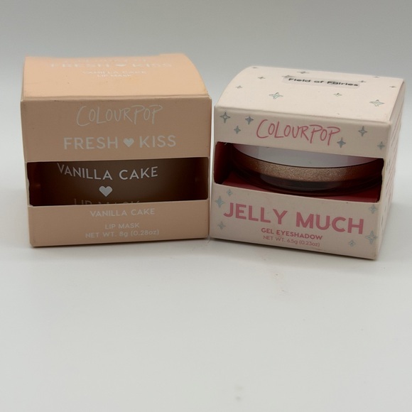 Colourpop Other - ColourPop Fresh Kiss Lip Mask & Jelly Much Eyeshadow Set